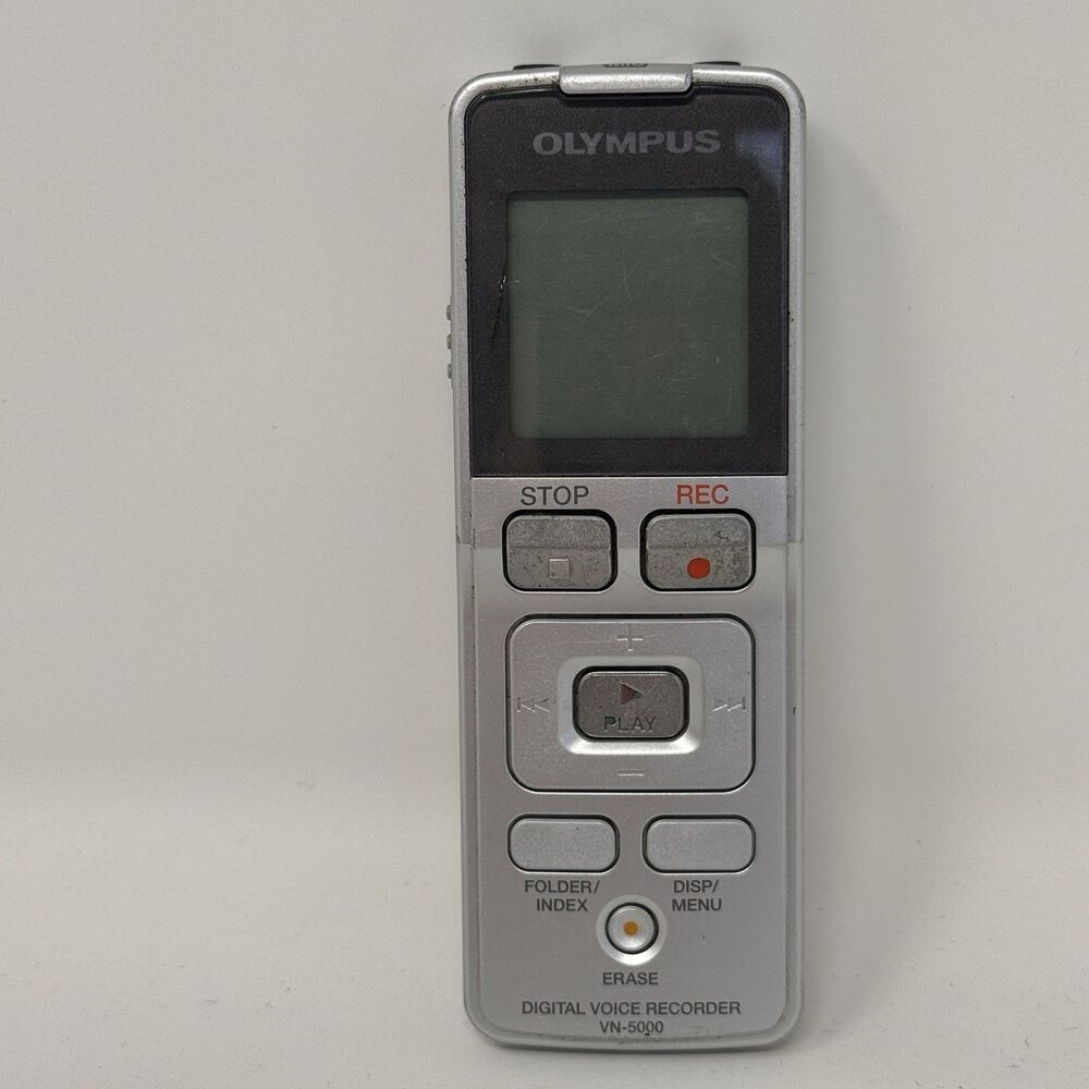 Olympus VN-5000 Silver Digital Voice & Sound Memo Recorder Tested